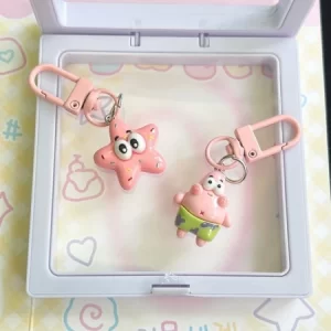 22. Gantungan Kunci Spongebob dan Patrick Mini (Spongebob Patrick Keychain) - Image 3