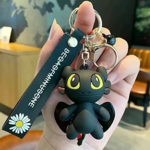 3. Gantungan Kunci Toothless & Light Fury Couple - Image 2