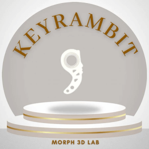 21. Gantungan Kunci Keyrambit V1 (Fidget Spinner Keychain) - Image 4